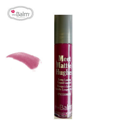 The Balm Meet Matte Hughes Long Lasting Liquid Lipstick Passionate Mini 1.2ml
