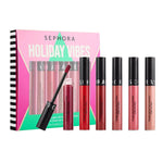 Sephora Holiday Vibes 6 Cream Lip Stain Set