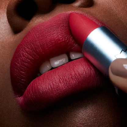 MAC Powder Kiss Lipstick Shocking Revelation