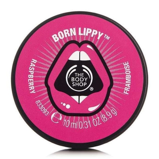 The Body Shop Born Lippy Pot Lip Balm- Raspberry, 10ml